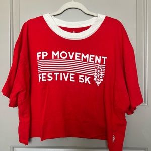 Special Edition Free People Movement Cropped T-shirt